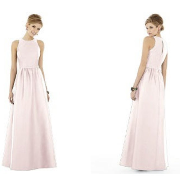 sateen twill bridesmaid dresses